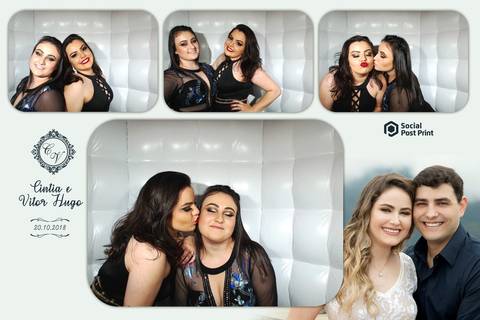 Cabine de Fotos Içara Casamento Cintia e Vitor Hugo'