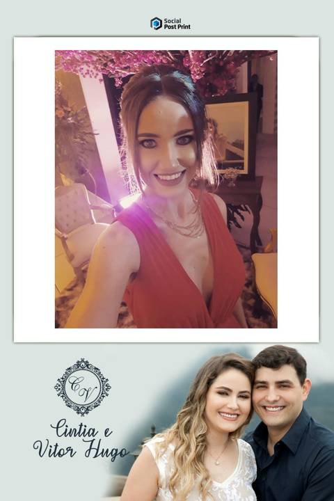Insta Print Içara Casamento Cintia e Vitor Hugo'