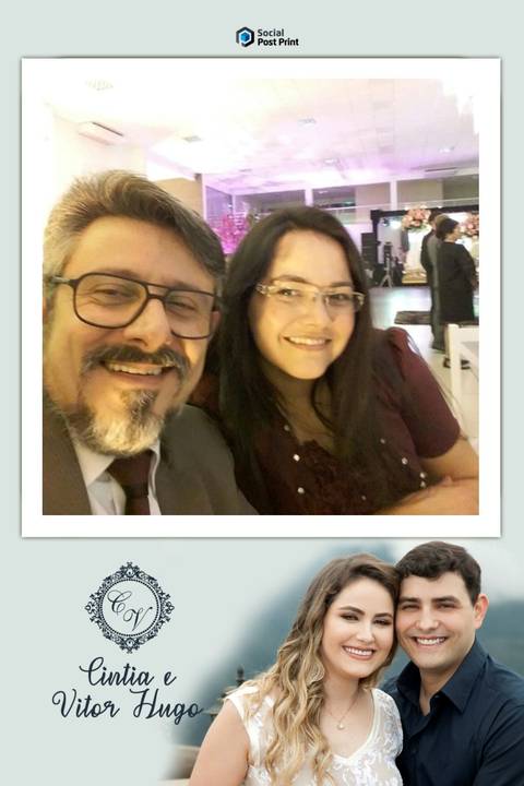 Insta Print Içara Casamento Cintia e Vitor Hugo'