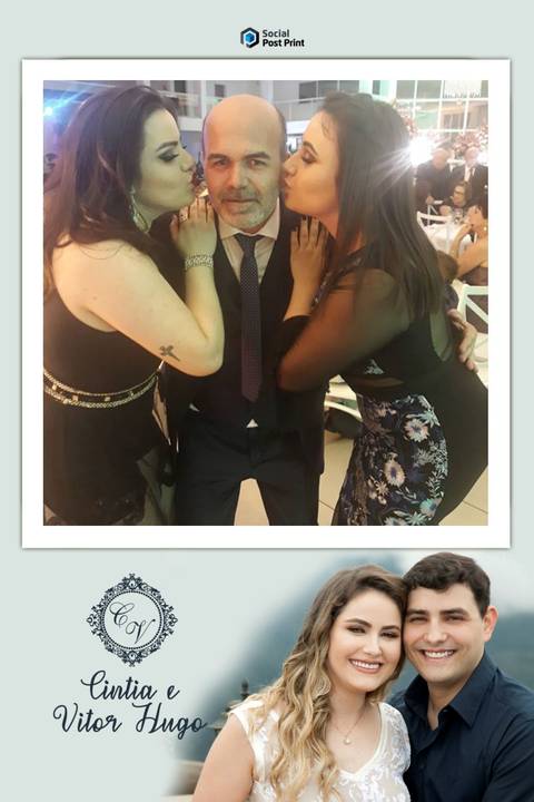 Insta Print Içara Casamento Cintia e Vitor Hugo'
