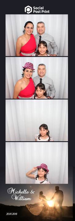 Cabine de Fotos Lages Casamento Michelle e William'