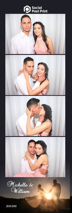 Cabine de Fotos Lages Casamento Michelle e William'