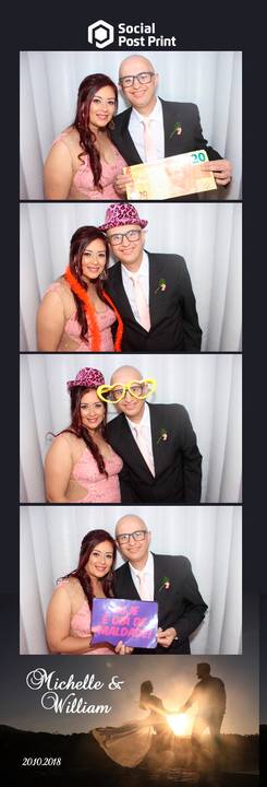 Cabine de Fotos Lages Casamento Michelle e William'