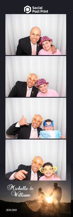 Cabine de Fotos Lages Casamento Michelle e William'