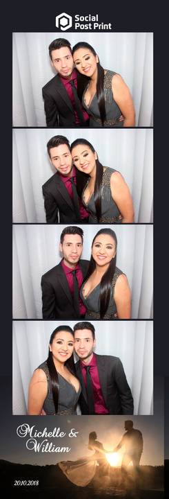 Cabine de Fotos Lages Casamento Michelle e William'