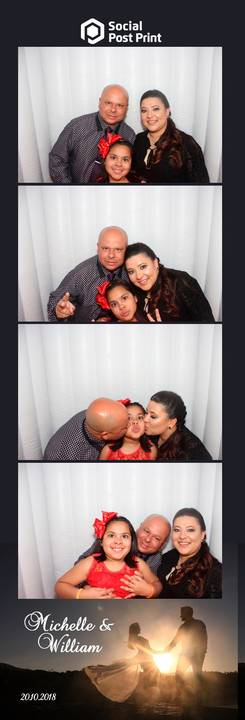 Cabine de Fotos Lages Casamento Michelle e William'