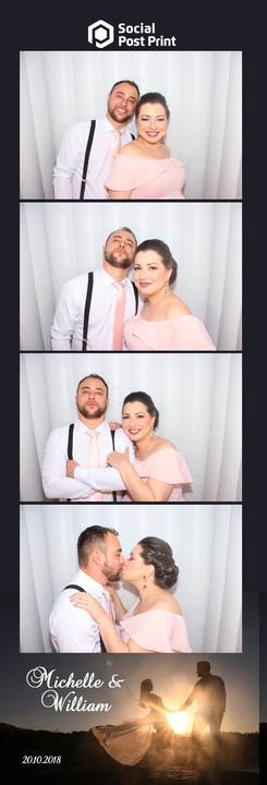 Cabine de Fotos Lages Casamento Michelle e William'