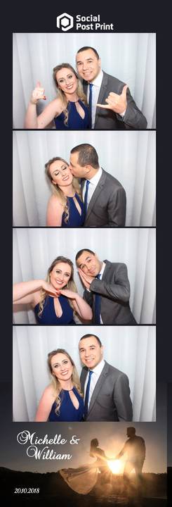 Cabine de Fotos Lages Casamento Michelle e William'