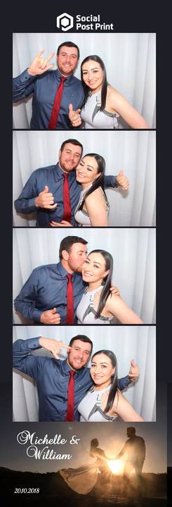 Cabine de Fotos Lages Casamento Michelle e William'