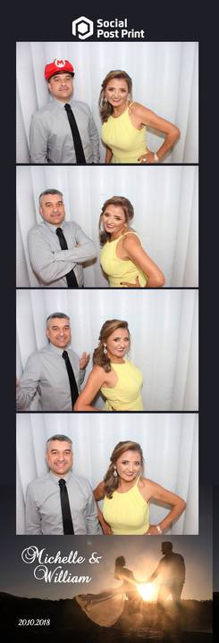 Cabine de Fotos Lages Casamento Michelle e William'