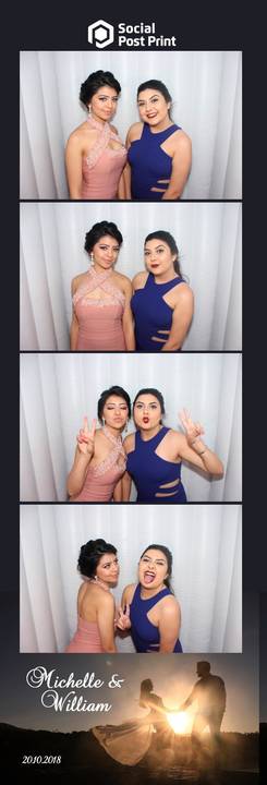 Cabine de Fotos Lages Casamento Michelle e William'