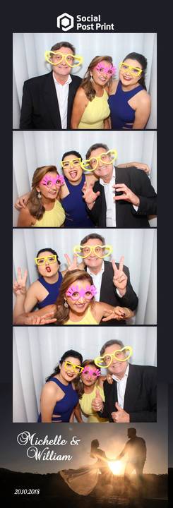 Cabine de Fotos Lages Casamento Michelle e William'