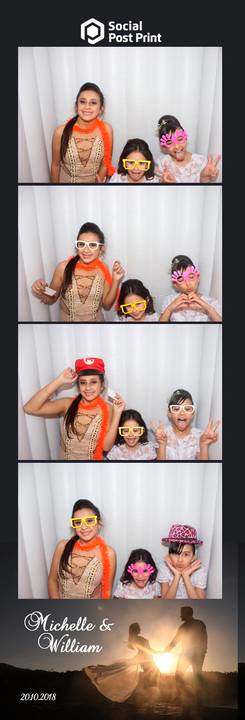 Cabine de Fotos Lages Casamento Michelle e William'