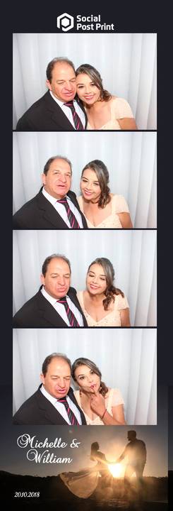 Cabine de Fotos Lages Casamento Michelle e William'