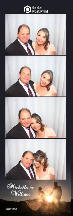 Cabine de Fotos Lages Casamento Michelle e William'