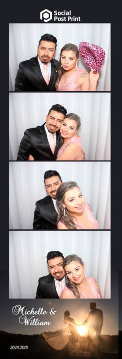 Cabine de Fotos Lages Casamento Michelle e William'