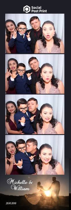 Cabine de Fotos Lages Casamento Michelle e William'