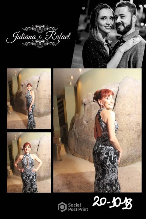 Espelho Mágico Florianópolis Casamento Juliana e Rafael'