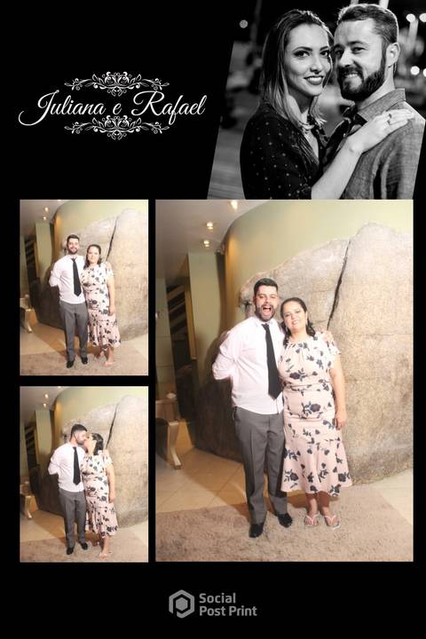Espelho Mágico Florianópolis Casamento Juliana e Rafael'