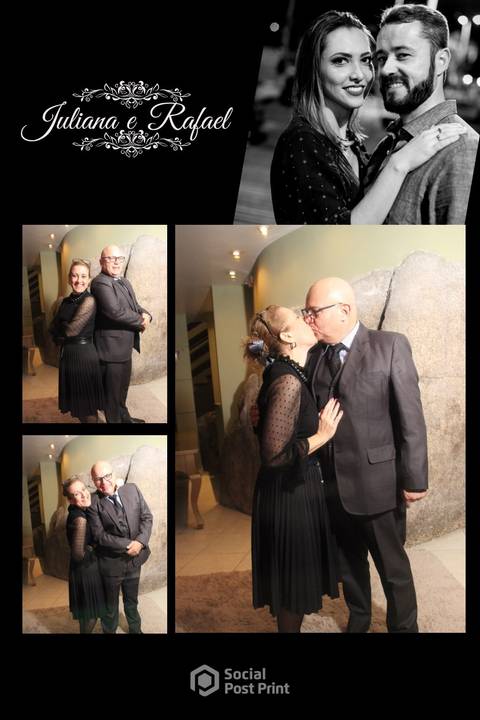 Espelho Mágico Florianópolis Casamento Juliana e Rafael'