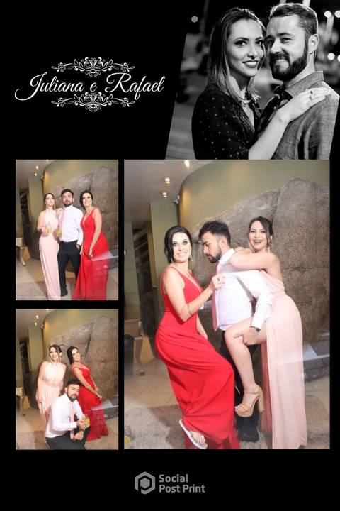 Espelho Mágico Florianópolis Casamento Juliana e Rafael'