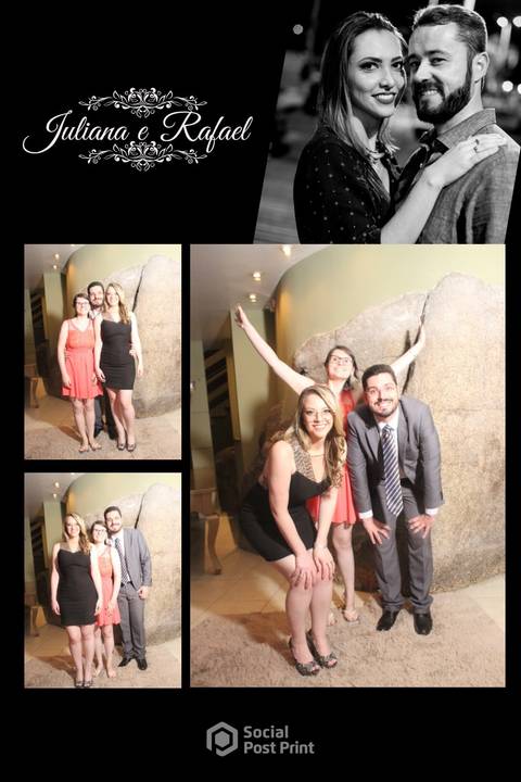 Espelho Mágico Florianópolis Casamento Juliana e Rafael'