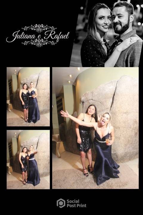 Espelho Mágico Florianópolis Casamento Juliana e Rafael'