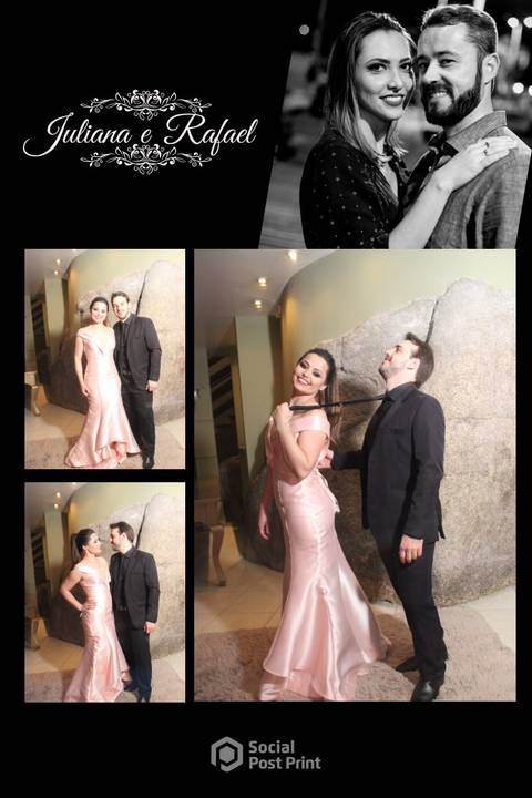 Espelho Mágico Florianópolis Casamento Juliana e Rafael'