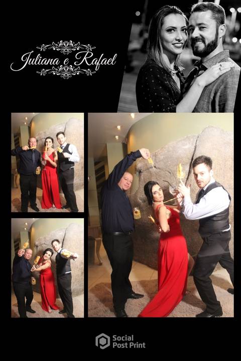 Espelho Mágico Florianópolis Casamento Juliana e Rafael'