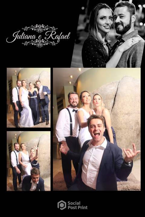 Espelho Mágico Florianópolis Casamento Juliana e Rafael'