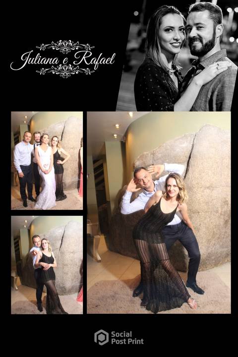Espelho Mágico Florianópolis Casamento Juliana e Rafael'