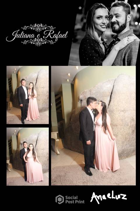 Espelho Mágico Florianópolis Casamento Juliana e Rafael'