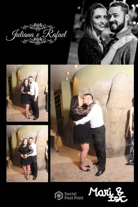 Espelho Mágico Florianópolis Casamento Juliana e Rafael'