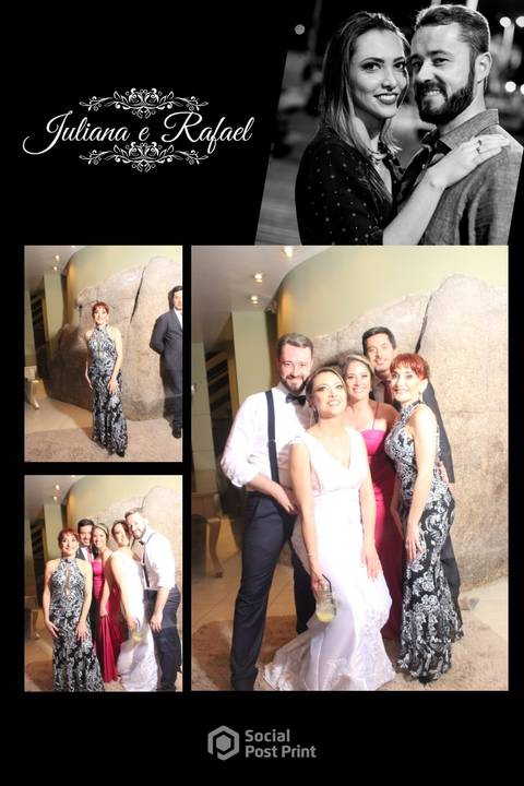 Espelho Mágico Florianópolis Casamento Juliana e Rafael'
