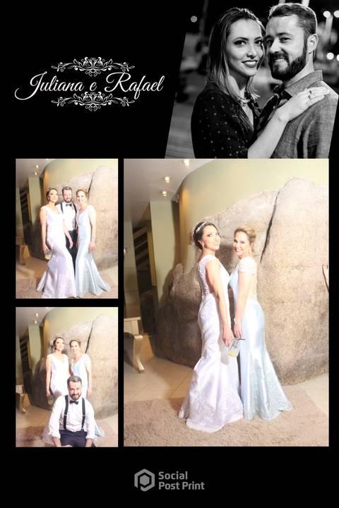 Espelho Mágico Florianópolis Casamento Juliana e Rafael'