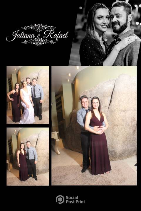 Espelho Mágico Florianópolis Casamento Juliana e Rafael'