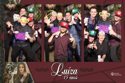 Espelho Mágico Aniversário 15 Anos'