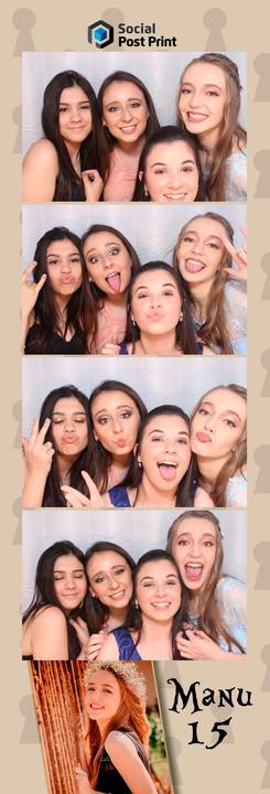 Cabine de Fotos Aniversário 15 Anos em São José'