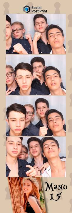 Cabine de Fotos Aniversário 15 Anos em São José'