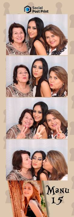 Cabine de Fotos Aniversário 15 Anos em São José'