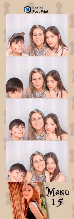 Cabine de Fotos Aniversário 15 Anos em São José'