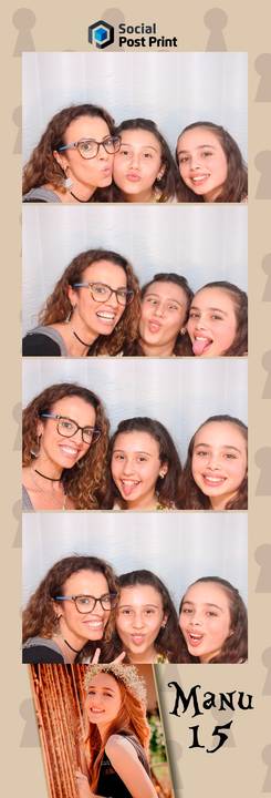 Cabine de Fotos Aniversário 15 Anos em São José'