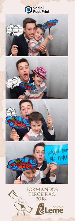 Cabine de Fotos em Criciúma Colégio Leme'