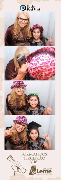 Cabine de Fotos em Criciúma Colégio Leme'