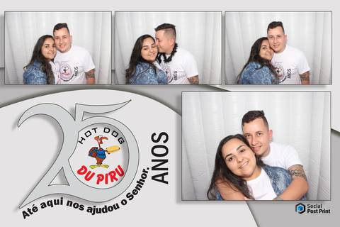 Cabine de Fotos Florianópolis 25 Anos Hot Dog Du Piru'