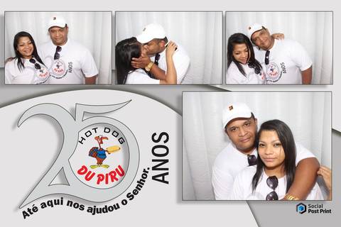 Cabine de Fotos Florianópolis 25 Anos Hot Dog Du Piru'