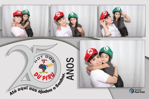 Cabine de Fotos Florianópolis 25 Anos Hot Dog Du Piru'