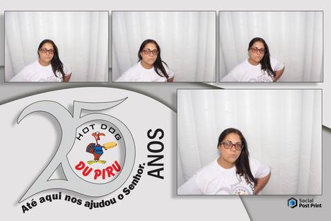 Cabine de Fotos Florianópolis 25 Anos Hot Dog Du Piru'