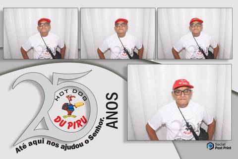 Cabine de Fotos Florianópolis 25 Anos Hot Dog Du Piru'