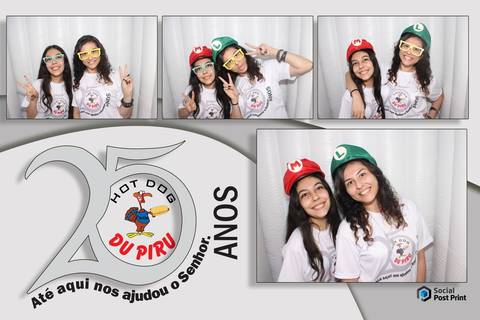 Cabine de Fotos Florianópolis 25 Anos Hot Dog Du Piru'